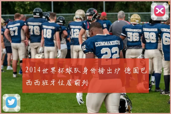 2014世界杯球队身价榜出炉 德国巴西西班牙位居前列