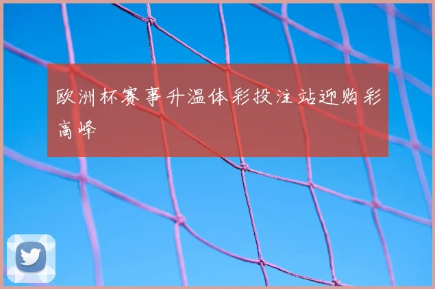 欧洲杯赛事升温体彩投注站迎购彩高峰